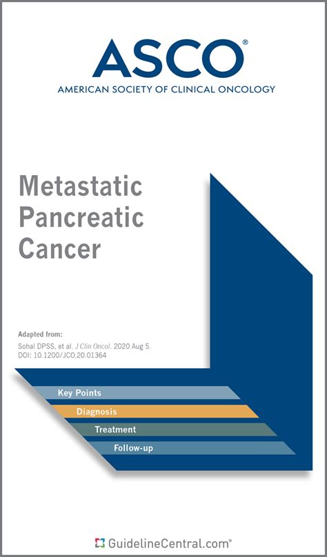 dr laheru|ASCO Updates Metastatic Pancreatic Cancer Guideline.